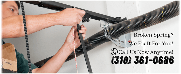 Broken Garage Door Spring Repair Hawthorne CA